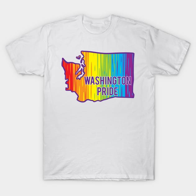 Washington Pride T-Shirt by Manfish Inc.